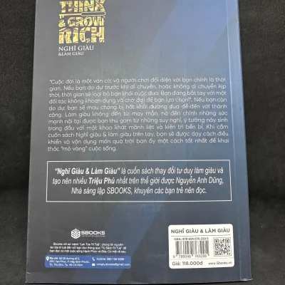 [Phiên Chợ Sách Cũ] Nghĩ Giàu & Làm Giàu – Napoleon Hill 1304, 2024
