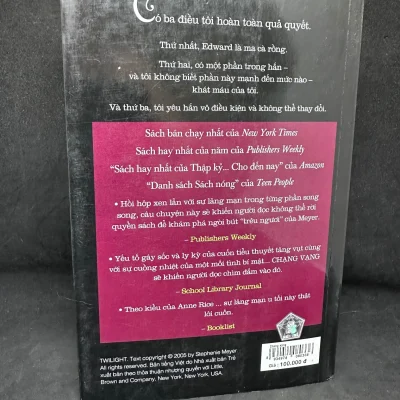 [Phiên Chợ Sách Cũ] Chạng Vạng, Stephenie Meyer, 2009 1304