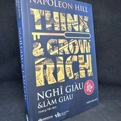 [Phiên Chợ Sách Cũ] Nghĩ Giàu & Làm Giàu – Napoleon Hill 1304, 2024