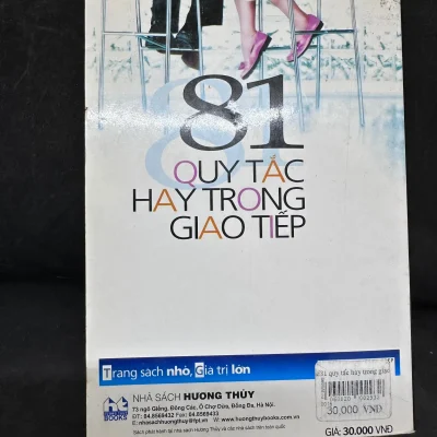 [Phiên Chợ Sách Cũ] 81 Quy Tắc Hay Trong Giao Tiếp – Duyên Hải, 2008 1304