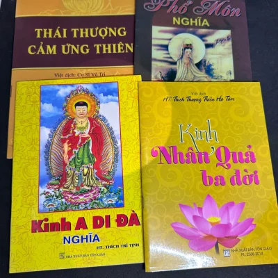 [Phiên Chợ Sách Cũ] Combo 4 Cuốn Kinh, Có Sách Tặng 1304