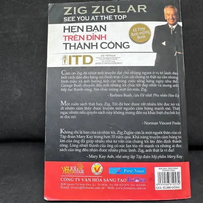 [Phiên Chợ Sách Cũ] Hẹn Bạn Trên Đỉnh Thành Công, Zig Ziglar, 2009 1304