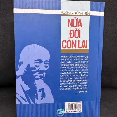 [Phiên Chợ Sách Cũ] Nửa Đời Còn Lại (Bìa Cứng) – Vương Hồng Sển 2204, 2013