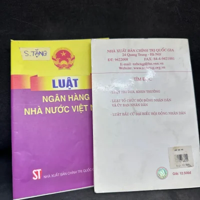 [Phiên Chợ Sách Cũ] Luật Đất Đai (Sách tặng kèm) – 2204, 2003