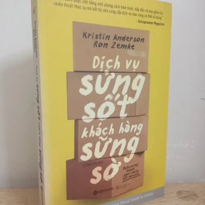 [Phiên Chợ Sách Cũ] Dịch Vụ Sửng Sốt Khách Hàng Sững Sờ (2019) – Kristin Anderson, Ron Zemke S1507