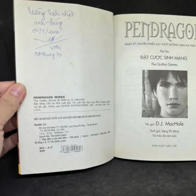 [Phiên Chợ Sách Cũ] Pendragon: Đặt Cược Sinh Mạng – Tập 7 – D.J. MacHale H0606, 2010