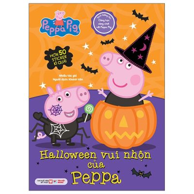 Sách Tương Tác - Cùng Học Cùng Chơi Với Peppa Pig - Halloween Vui Nhộn Của Peppa (2025) - Nhiều Tác Giả