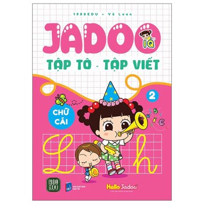Bộ Jadoo Tập Tô-Tập Viết - Chữ Cái - Tập 2 (2025) - Vũ Loan