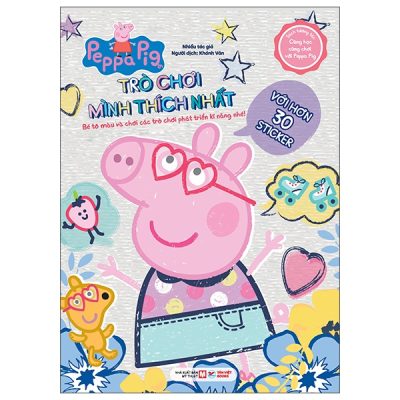 Sách Tương Tác - Cùng Học Cùng Chơi Với Peppa Pig - Trò Chơi Mình Thích Nhất (2025) - Nhiều Tác Giả