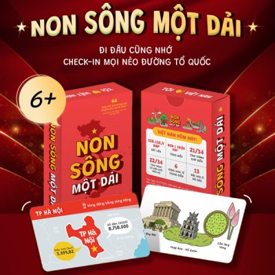 Bộ Thẻ Flashcard Non Sông Một Dải (2025) - Einstein House, Nhật Anh