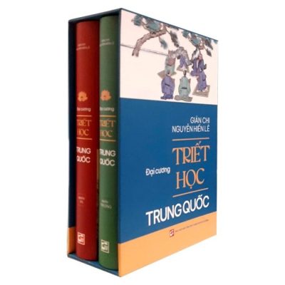 Boxset Đại Cương Triết Học Trung Quốc (Hộp 2 Cuốn) (2025) (Bộ Hộp) - Giản Chi, Nguyễn Hiến Lê