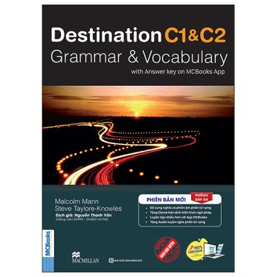 Destination C1&C2 - Grammar And Vocabulary With Answer Key (Không Đáp Án) (2025) - Malcom Mann, Steve Taylore-Knowles