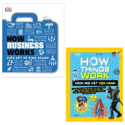 Combo How Business Works – Hiểu Hết Về Kinh Doanh + How Things Work – Cách Mọi Vật Vận Hành (Bộ 2 Cuốn) – Nhiều Tác Giả