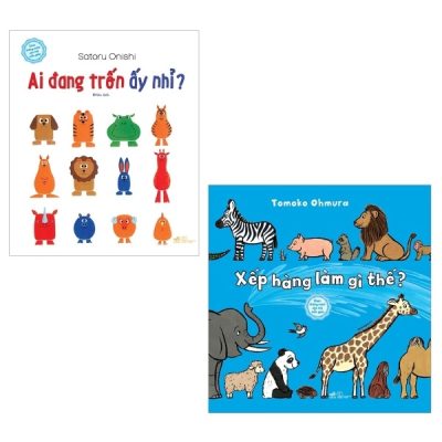 Combo Ehon Thông Minh Cho Trẻ Mẫu Giáo (Bộ 2 Cuốn) - Satoru Onishi, Ohmura Tomoko