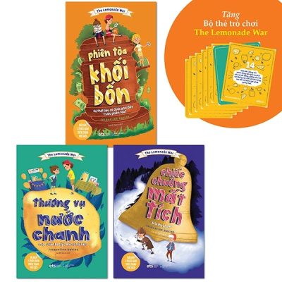Bộ Sách The Lemonade War (Bộ 3 Cuốn) - Tặng Kèm Bộ Thẻ Trò Chơi (2021) - Jacqueline Davies