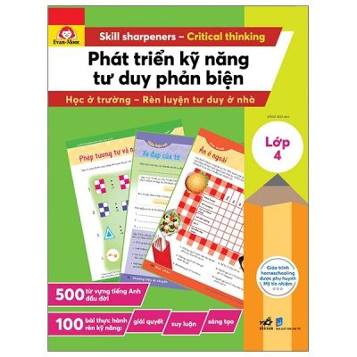 Phát Triển Kỹ Năng Tư Duy Phản Biện - Lớp 4 (2020) - NXB Evan Moor