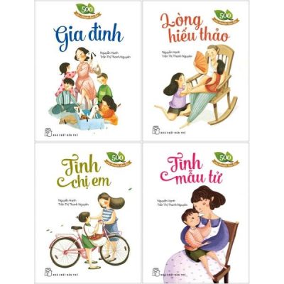 Combo Sách 500 Câu Chuyện Đạo Đức (2023) - Nguyễn Hạnh, Trần Thị Thanh Nguyên