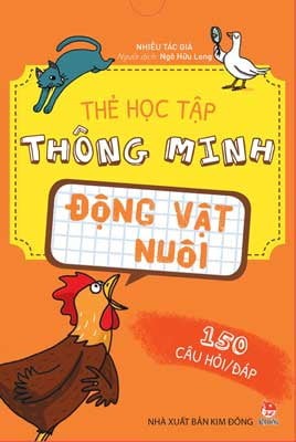 Thẻ Học Tập Thông Minh - Động Vật Nuôi (2017) - Nhiều Tác Giả