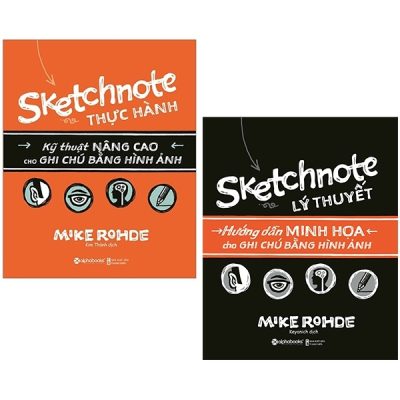 Combo Sketchnote Lý Thuyết Và Thực Hành (Bộ 2 Cuốn) (2019) - Mike Rohde