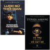 Combo Sách Lược Sử Thời Gian Và Vũ Trụ Trong Vỏ Hạt Dẻ (Bộ 2 Cuốn) (2022) - Stephen Hawking