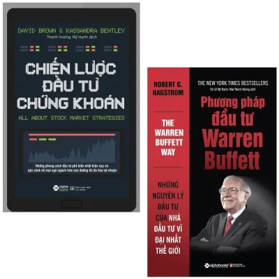 Combo Sách Phương Pháp Đầu Tư Warren Buffett + Chiến Lược Đầu Tư Chứng Khoán (Bộ 2 Cuốn) – David Brown, Kassandra Bentley, Robert G Hagstrom