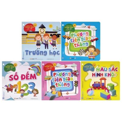 Bách Khoa Toàn Thư Cho Bé - Trường Học (Bộ 5 Cuốn) (2021) - Bảo Thư