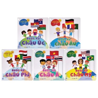 Bách Khoa Toàn Thư Cho Bé - Quốc Kỳ (Bộ 5 Cuốn) (2024) - Bảo Thư