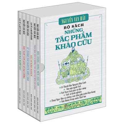 Boxset Bộ Sách Những Tác Phẩm Khảo Cứu (Hộp 6 Cuốn) (2025) - Nguyễn Văn Hầu