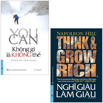Combo Sách You Can Không Gì Là Không Thể + Nghĩ Giàu Và Làm Giàu (Bộ 2 Cuốn) - George Matthew Adams, Napoleon Hill