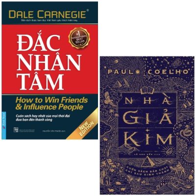 Combo Sách Đắc Nhân Tâm + Nhà Giả Kim (Bộ 2 Cuốn) - Dale Carnegie, Paulo Coelho