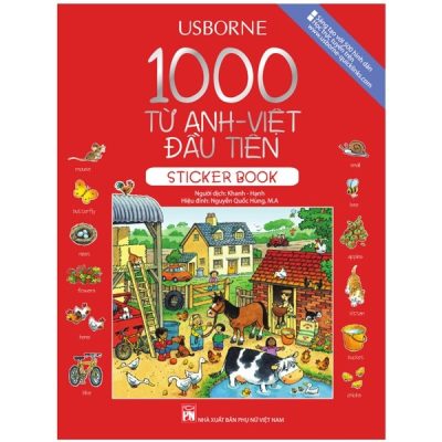 1000 Từ Anh - Việt Đầu Tiên (2022) - Usborne