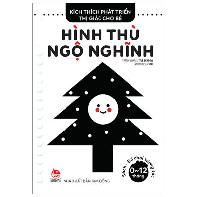 Kích Thích Phát Triển Thị Giác Cho Bé - Từ 0-12 Tháng - Hình Thù Ngộ Nghĩnh (2021) - Little Shadow