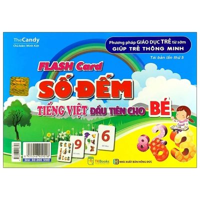 Flash Card - Số Đếm Tiếng Việt Đầu Tiên Cho Bé (2021) - The Candy