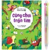 Combo Rèn Luyện Tư Duy - Cùng Chơi Trốn Tìm kèm Bút bi 3 ngòi Morning Glory (2022) - Hồ Viện Viện