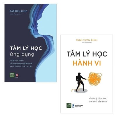 Bộ Sách Tâm Lý Học Ứng Dụng + Tâm Lý Học Hành Vi (Bộ 2 Cuốn) (2021) - Patrick King, Robyn Conley Downs