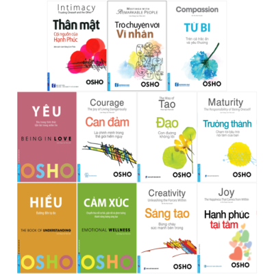 Combo Sách Osho (Bộ 11 Cuốn) - Osho