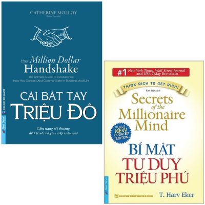 Combo Sách Bí Mật Tư Duy Triệu Phú + Cái Bắt Tay Triệu Đô (Bộ 2 Cuốn) - T Harv Eker, Catherine Molloy