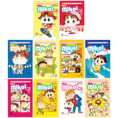 Combo Manga - Nhóc Miko! Cô Bé Nhí Nhảnh: Tập 1 - 10 (Bộ 10 Tập) (2023) - ONO Eriko