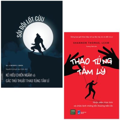 Combo Sách Thao Túng Tâm Lý: Thao Túng Cảm Xúc + Sói Đội Lốt Cừu (Bộ 2 Cuốn) (2022) - Bác sĩ George K Simon, Shannon Thomas, LCSW