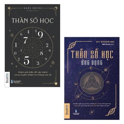 Bộ Sách Thần Số Học Và Thần Số Học Ứng Dụng (Bộ 2 Cuốn) (2024) - Joy Woodward, Hans Decoz