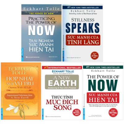 Combo Sách Eckhart Tolle (Bộ 5 Cuốn) - Eckhart Tolle