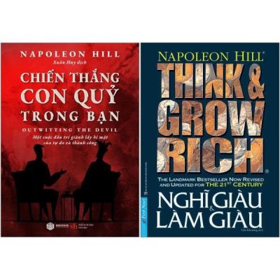 Combo Sách Nghĩ Giàu Và Làm Giàu + Chiến Thắng Con Quỷ Trong Bạn (Bộ 2 Cuốn) - Napoleon Hill