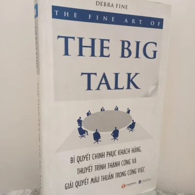 [Phiên Chợ Sách Cũ] The Fine Art Of The Big Talk (2010) – Debra Fine S2610