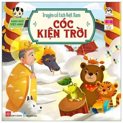 Truyện Cổ Tích Việt Nam - Cóc Kiện Trời (Song Ngữ Việt - Anh) (2022) - Thùy Dương