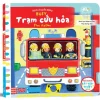Sách Chuyển Động - Busy - Fire Station - Trạm Cứu Hỏa (2022) - Rebecca Finn