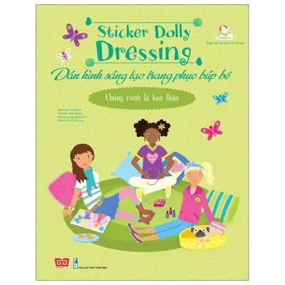 Sticker Dolly Dressing - Dán hình sáng tạo trang phục búp bê - Chúng mình là bạn thân (2017) - Usbone