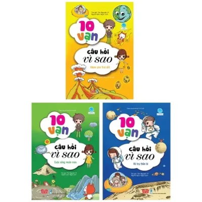Combo 10 Vạn Câu Hỏi Vì Sao (2018) - Tôn Nguyên Vĩ