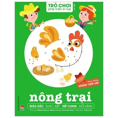 Trò Chơi Phát Triển Trí Tuệ - Nông Trại (2020) - Benjamin Bécue, Hélène Convert, Emmanuel Ristord