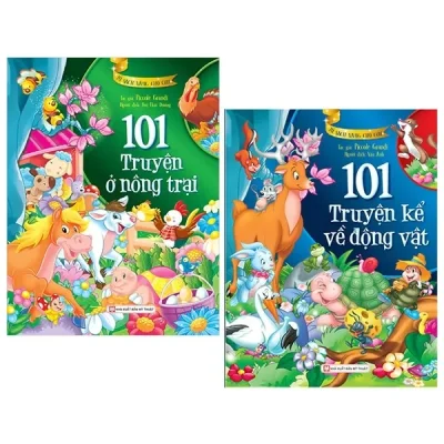 Sách 101 Truyện Kể Về Động Vật Và Nông Trại (Bộ 2 Cuốn) (2018) - Piccole Grandi