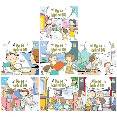 Combo - Dạy Trẻ Hành Vi Tốt 7T (2021) - Tân Nhã, Dã Nhân